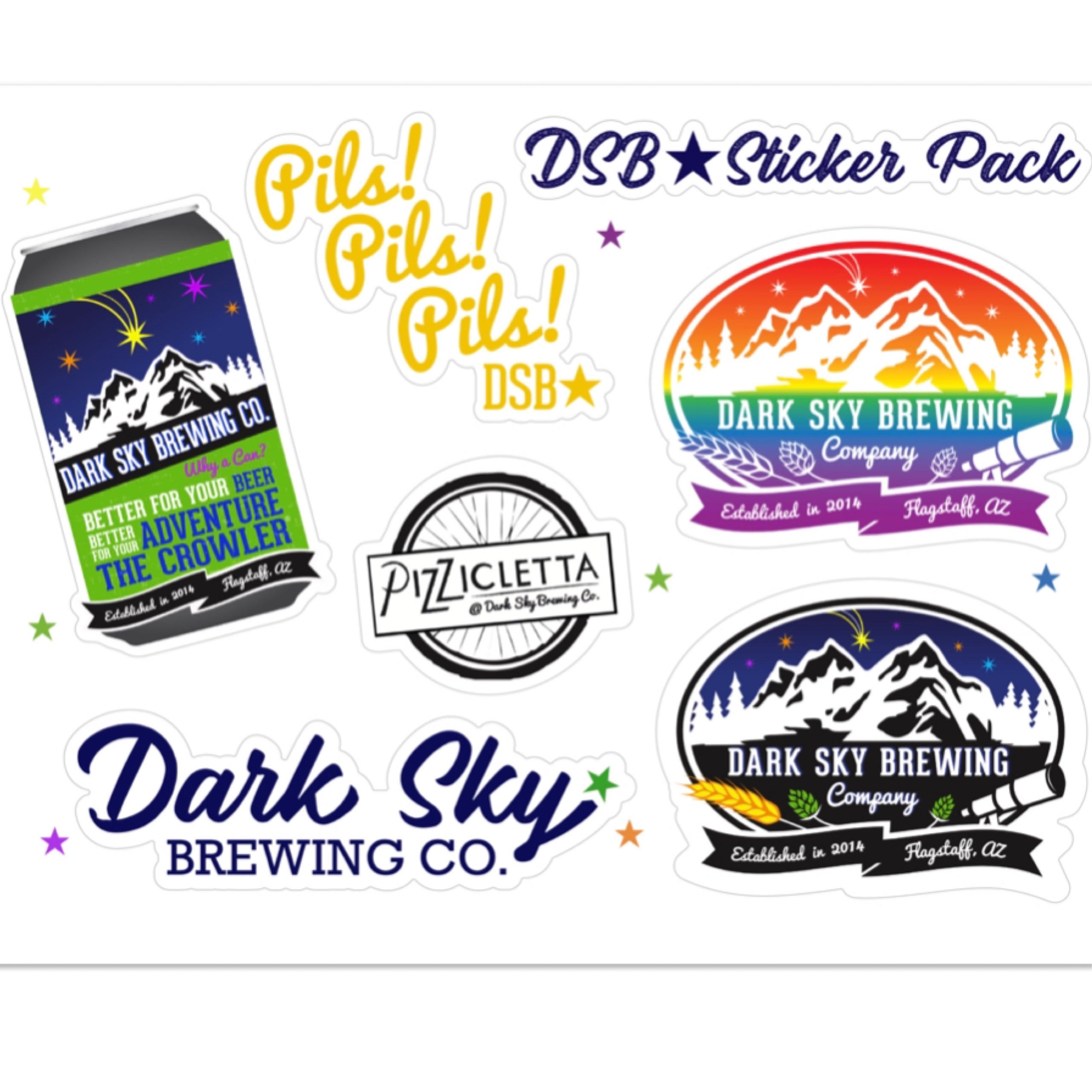 Large Sticker Sheet DSB Gear